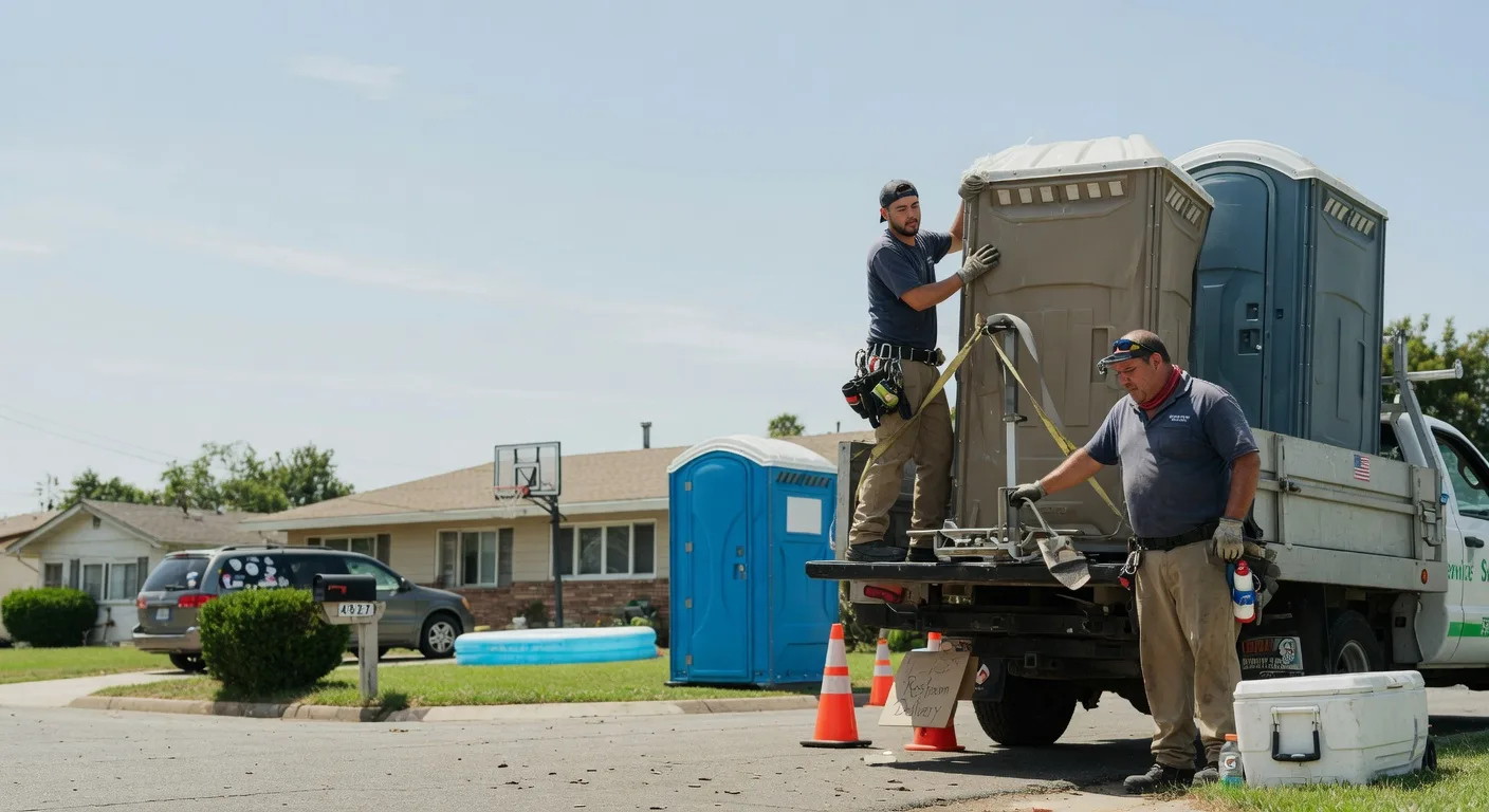 Porta Potty Rental in Doucette, TX near me